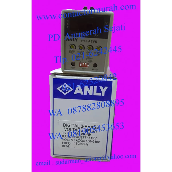 voltage relay anly AEVR - NH
