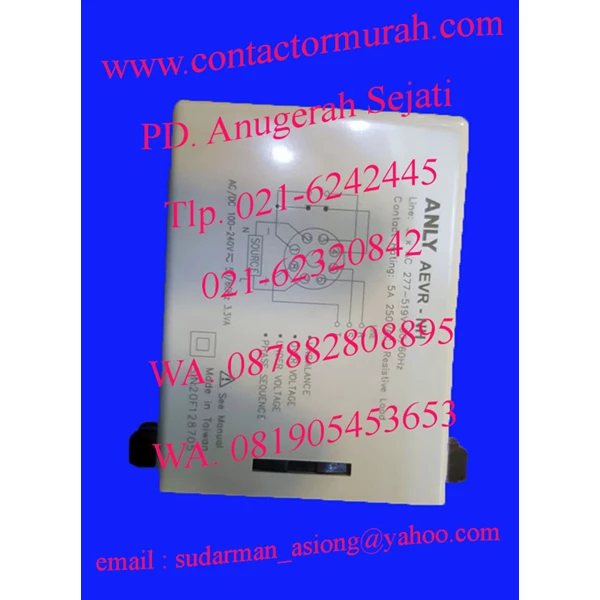 voltage relay anly AEVR - NH