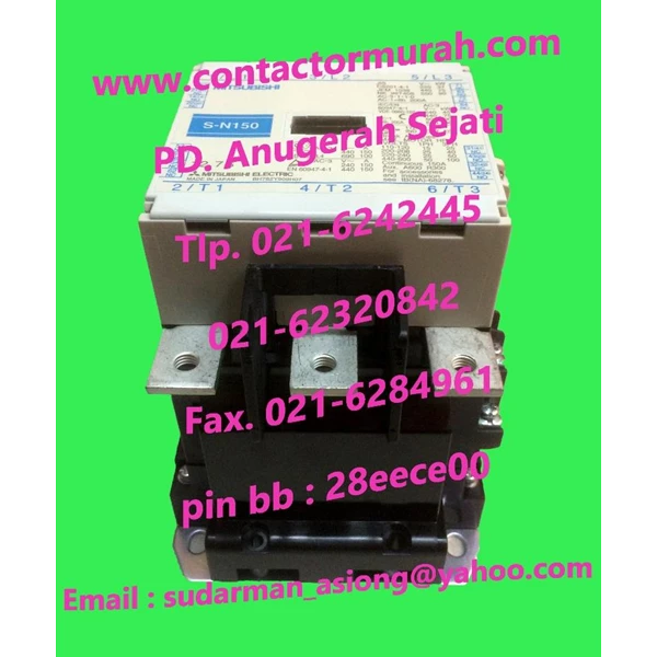 Contactor type S-N150 magnetic MITSUBISHI