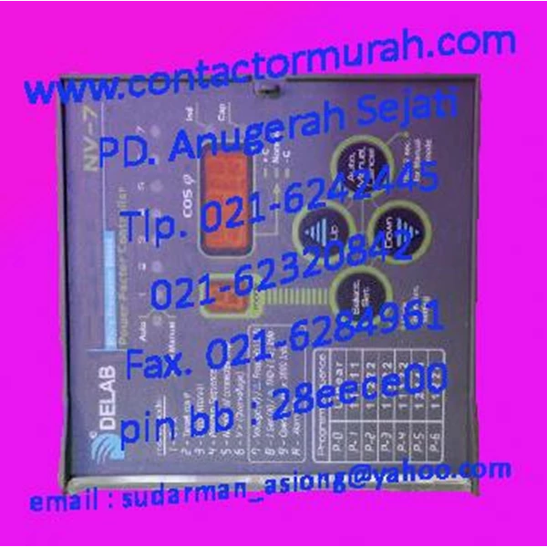 DeLAB type TM-8200s 240VAC earth fault relay 