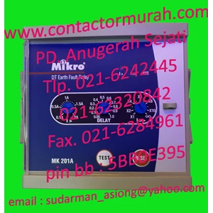 Mikro tipe MK201A DT earth relay 240A