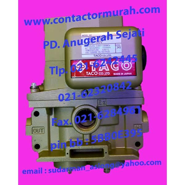 MVS-3506YCG solenoid TACO 100V