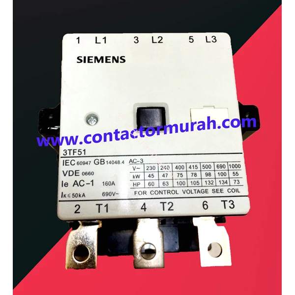 Siemens 3Tf51 Contactor